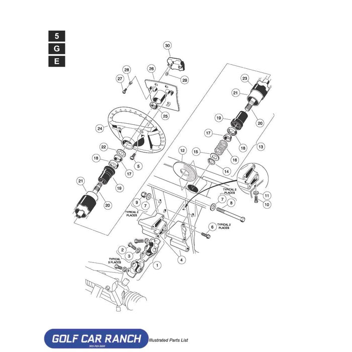 1016181 Steering Shaft Assembly STEERING - CC