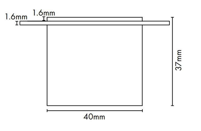 Aluminium - Drain Outlet - 40mm Diameter - Brushed Satin Silver - Image 3