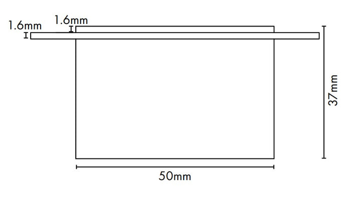 Aluminium - Drain Outlet - 50mm Diameter - Black - Image 3