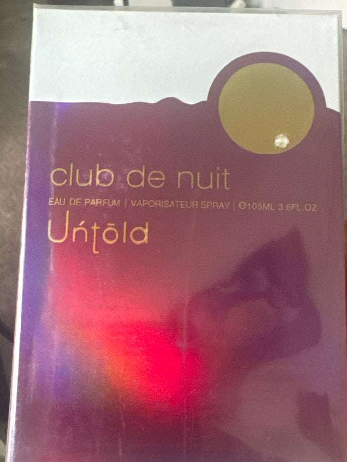 Armaf Club de Nuit Untold Eau de Parfum Unisex 3.6 oz (105 ml)
