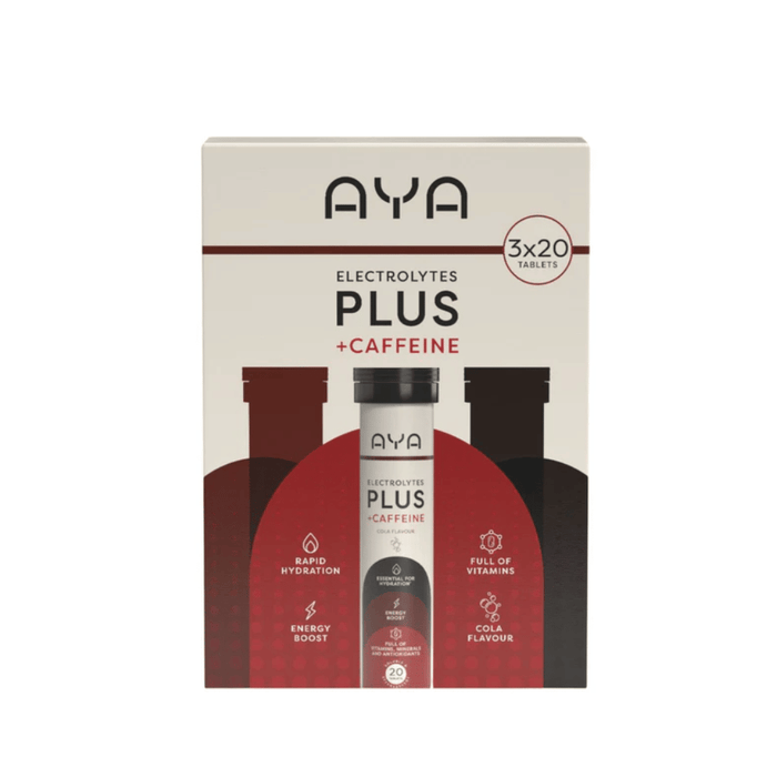 AYA Electrolytes Plus + Caffeine 3x20's
