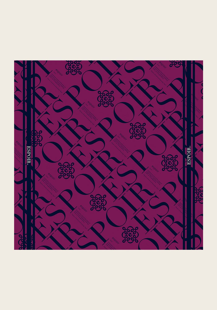 ESPOIR on Berry Square Scarf