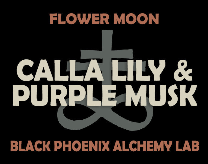 Flower Moon: Calla Lily and Purple Musk Perfume Oil