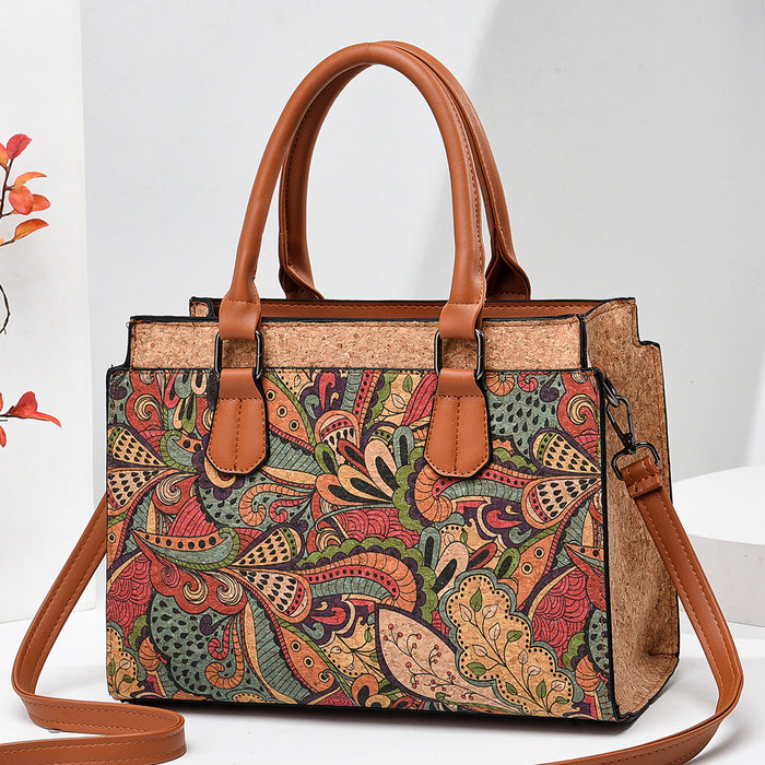 H1826 - Vintage Retro Top Handle Satchel Bag