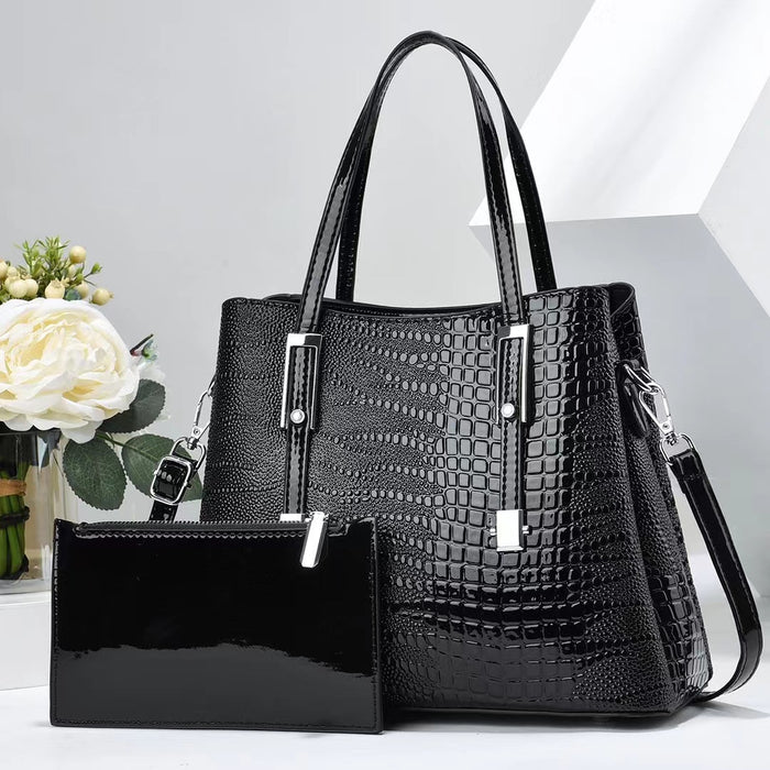 H1835 - 3Pcs Fashion Ladies Shoulder Bag