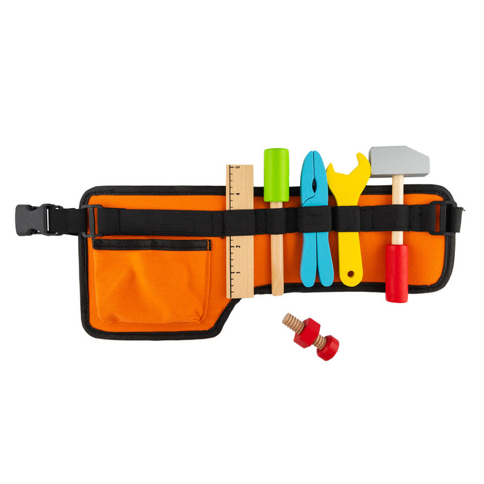 Hoot Wooden Tool Belt Play Set