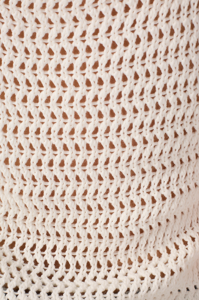 Knit Tie Detail Blouse