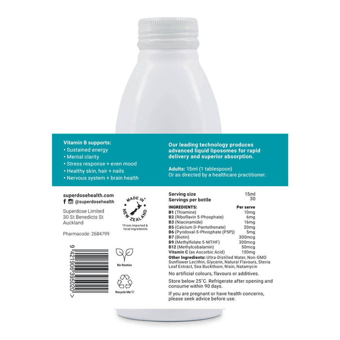superdose Liposomal Activated Vitamin B Complex _2