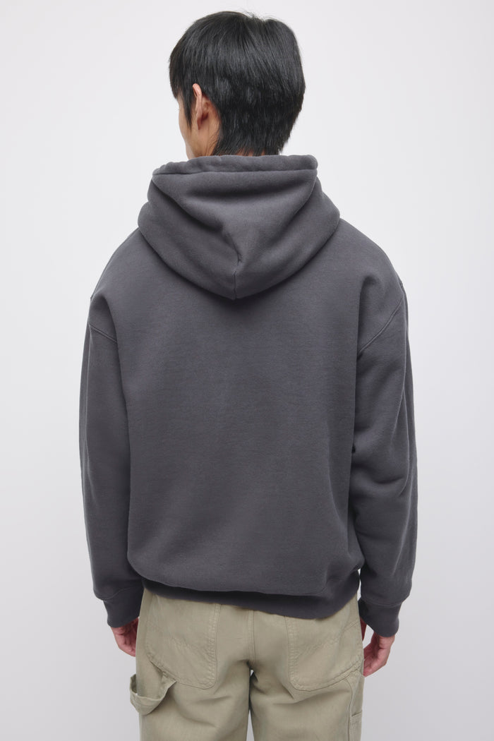 Men's Heavyweight Hoodie in Almost Black