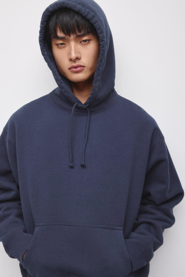 Men's Heavyweight Hoodie in Pitch Navy