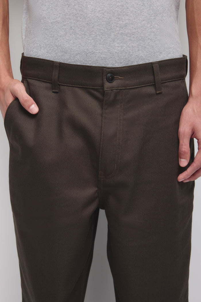Men's Slouchy Buma Trouser in Charcoal