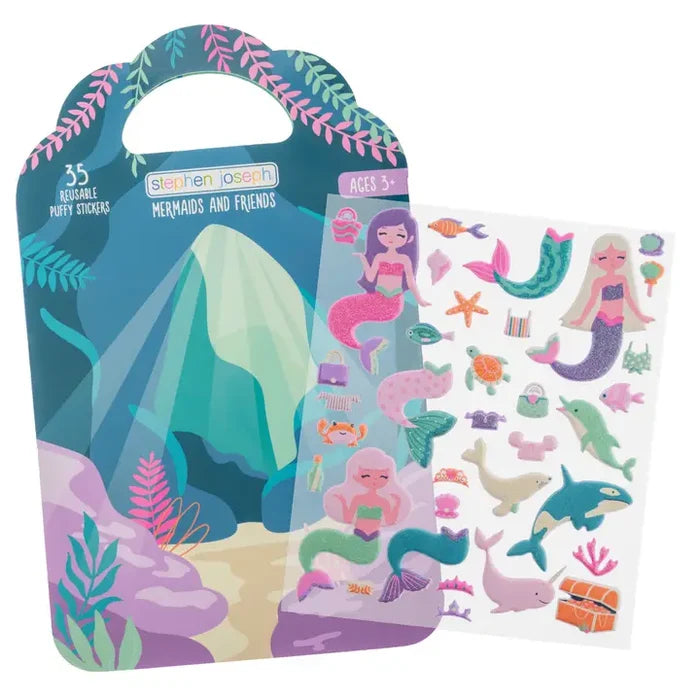Mermaids and Friends Puffy Sticker Book
