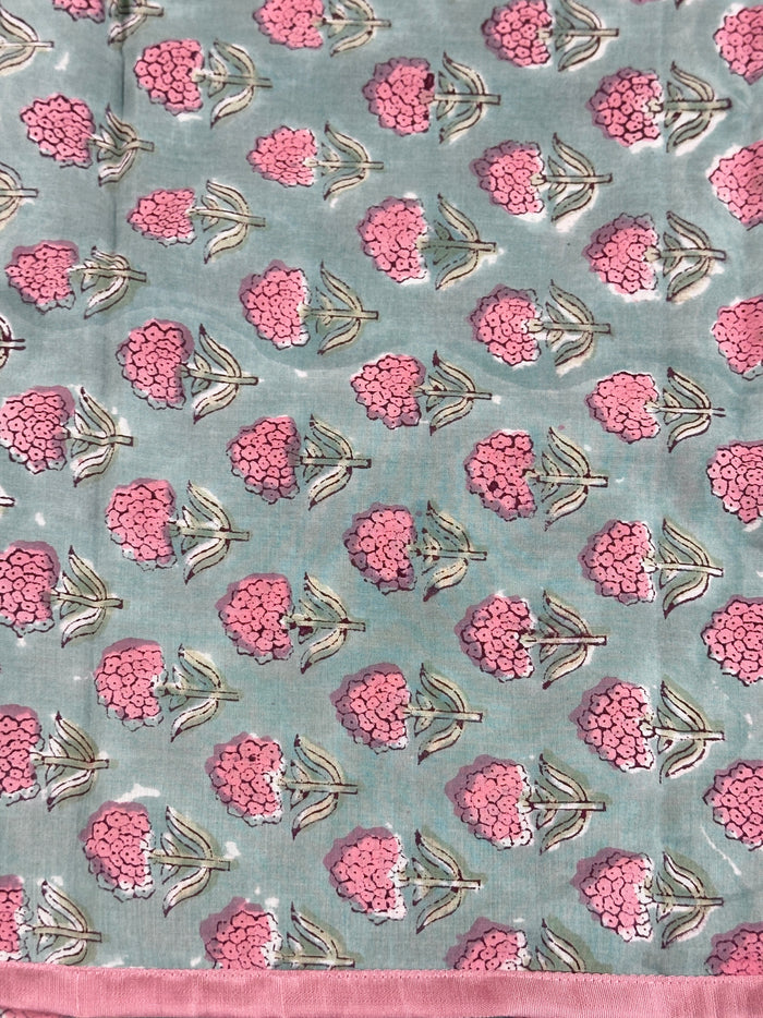 Mishrita Lime Kota Saree
