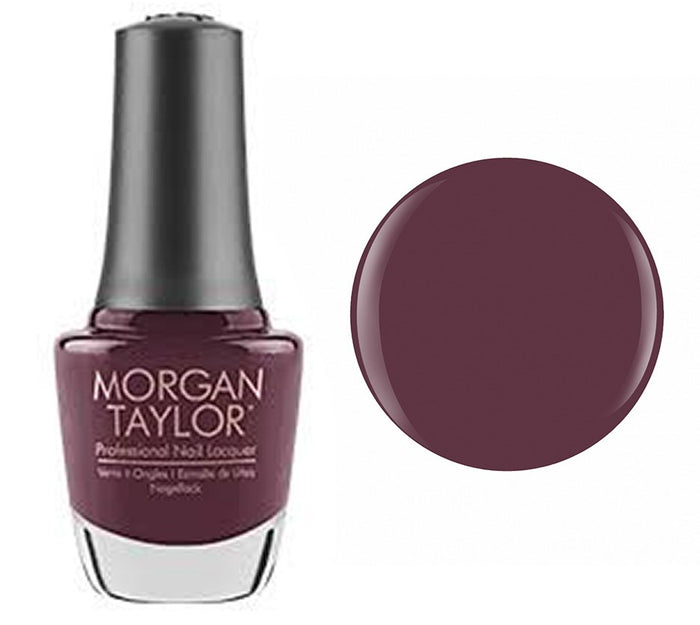 Morgan Taylor Lacquer Nail Polish - Figure 8s & Heartbreaks - Dusty Mauve Creme - 15ML