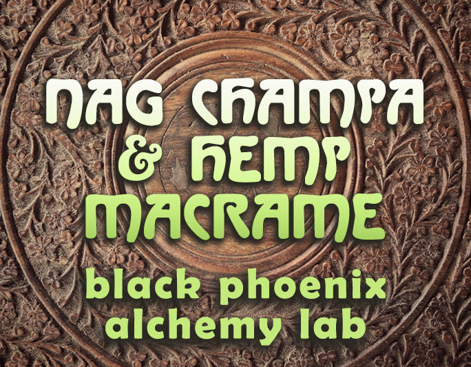 Nag Champa & Hemp Macrame Perfume Oil