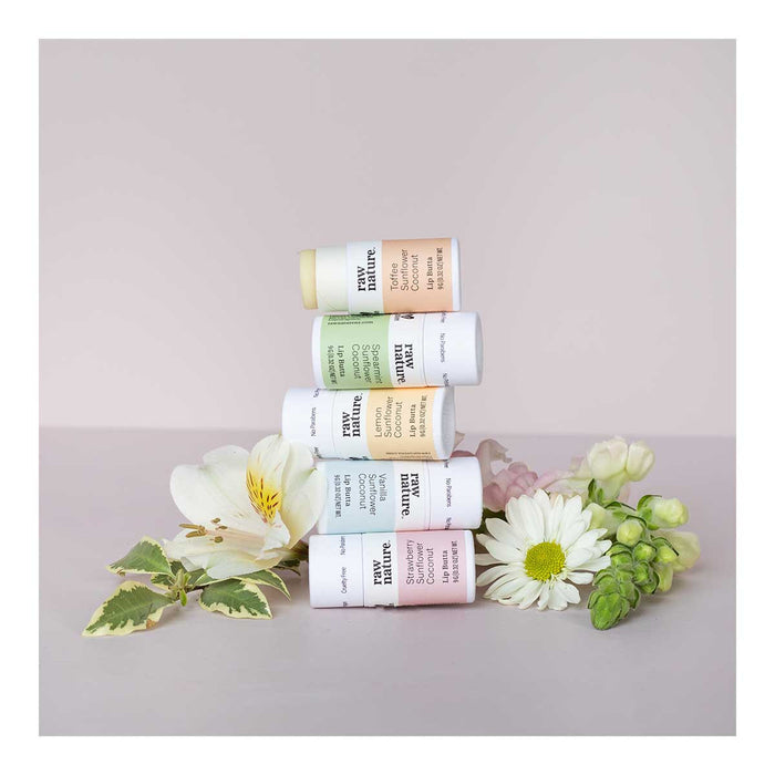 raw nature Vanilla Sunflower Coconut Lip Butta _3