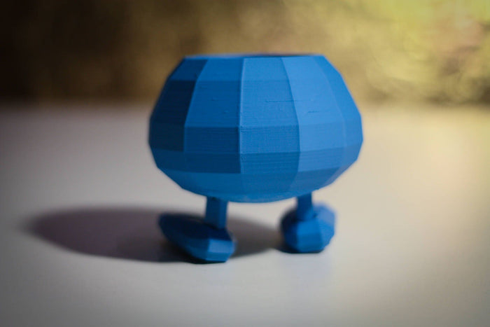 Oddish planter with Snap Together Legs | Oddish Pokemon Plant Pot | cute Pot Planter | desk planter - 3DPrintProps