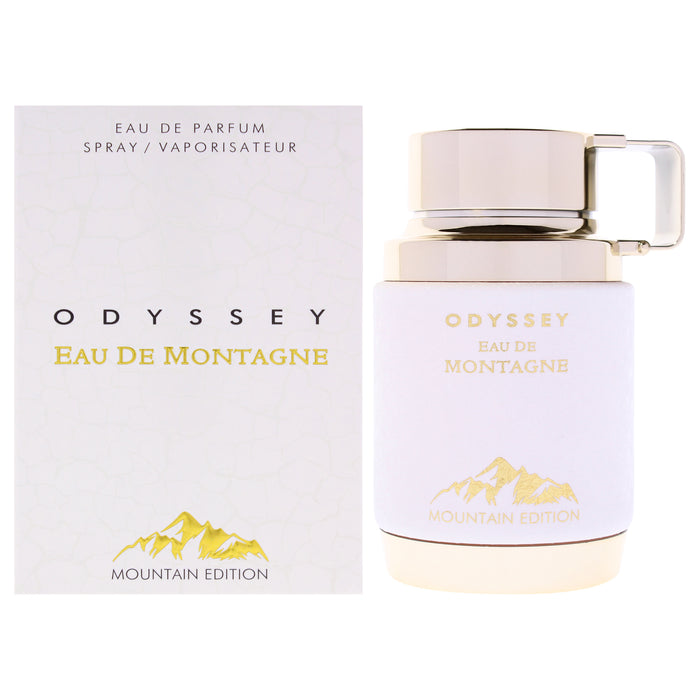 Odyssey - Eau De Montagne Mountain Edition by Armaf for Unisex - 3.4 oz EDP Spray
