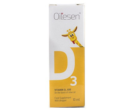 Oilesen Vitamin D3 400IU Drops - 10ml