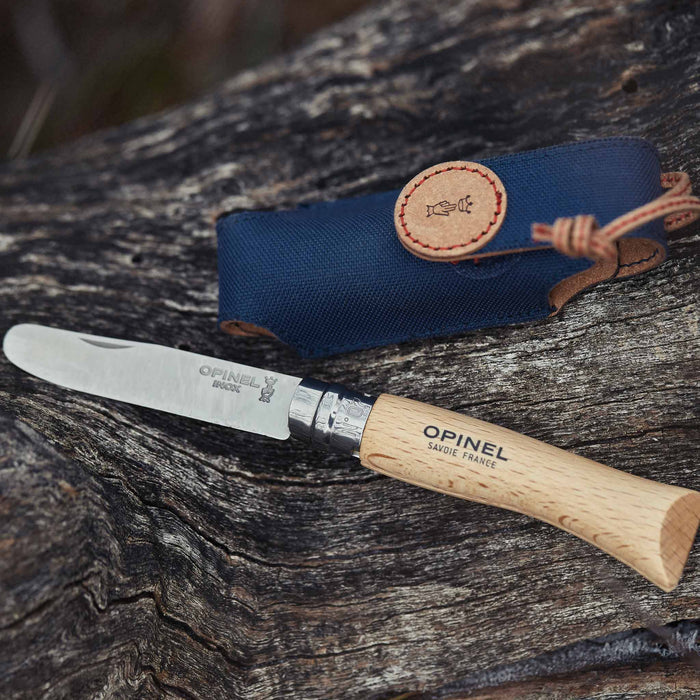 Opinel - My First Opinel Knife & Recycled Sheath Set