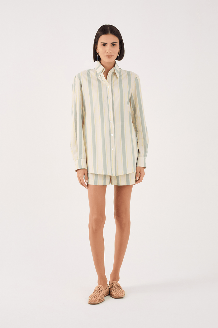 Ostra Stripe Print Shirt_2