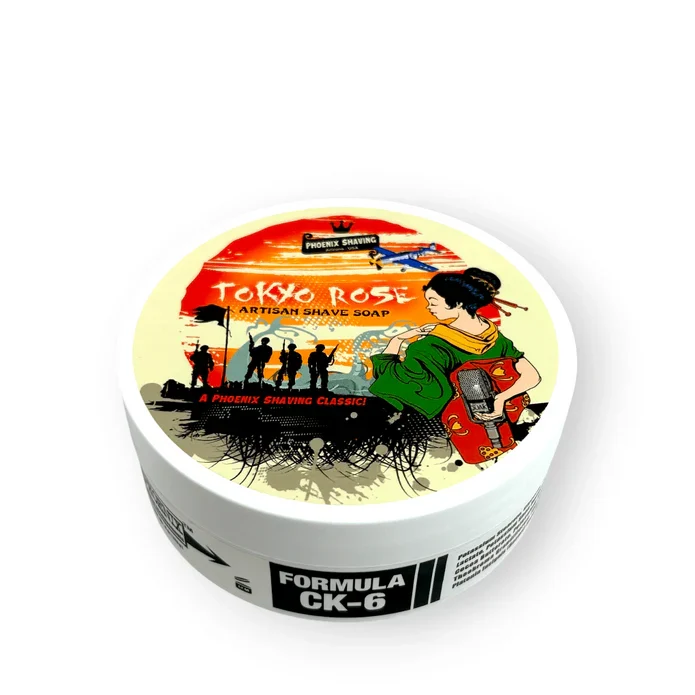 Phoenix Shaving | Tokyo Rose Shaving Soap - Ck6