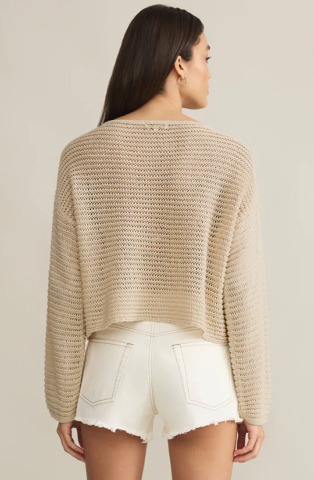 Riviera Crochet Top - Natur