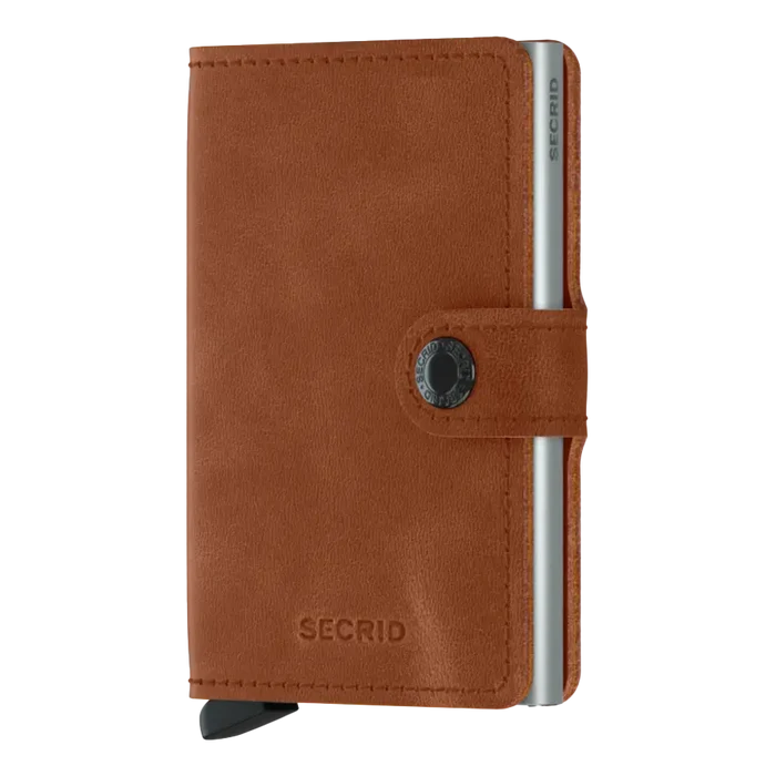 Secrid Miniwallet lommebok med kortholder Lysebrun
