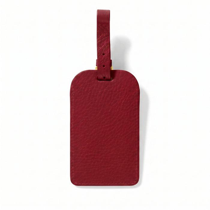 Standard Luggage Tag Garnet Red