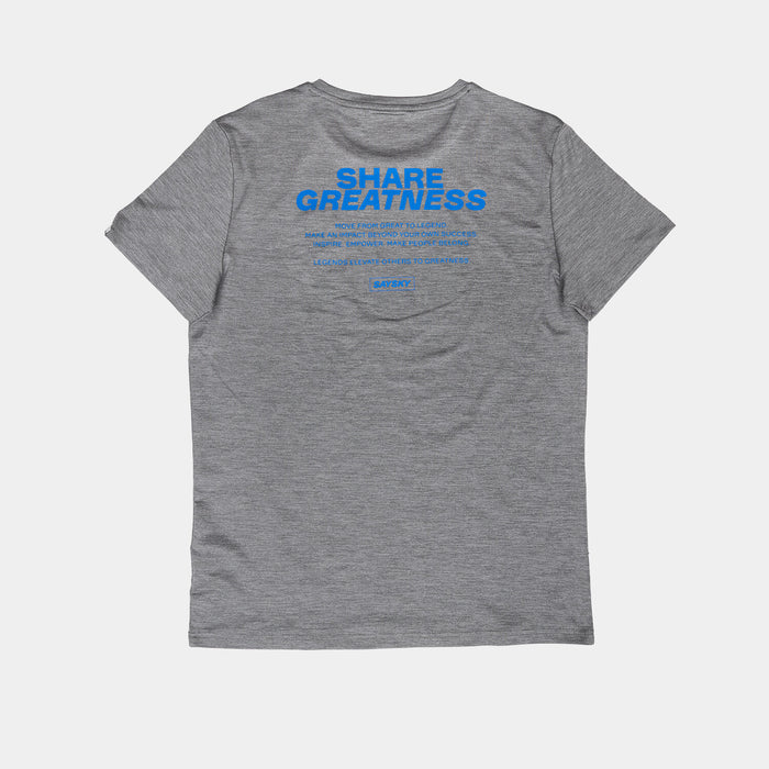 Saysky Statement Pace T-Shirt Grey 6004 OMRSS21C6004
