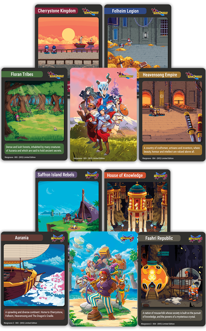 TC#112: Wargroove 1 + 2 - Trading Card Booster Pack