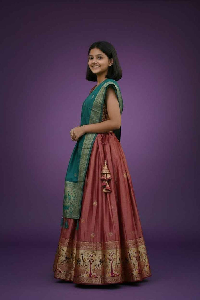 Traditional Indian Wedding Attire Lehanga Choli Set
