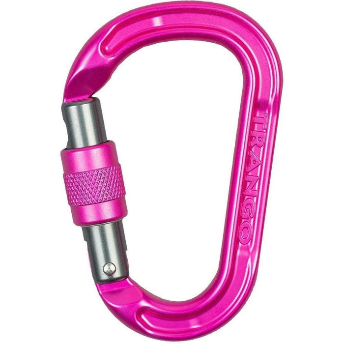 TRANGO Physic Pink Screw-Lock Carabiner