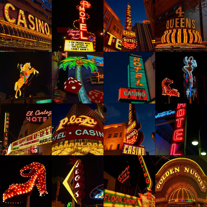 Vegas Nights | Square Format | by Nick Psomiadis