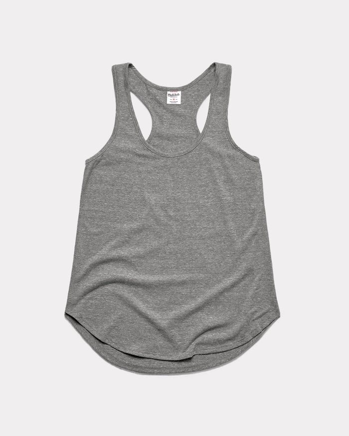 Grey Essential Women's Vintage Racerback Tank Top