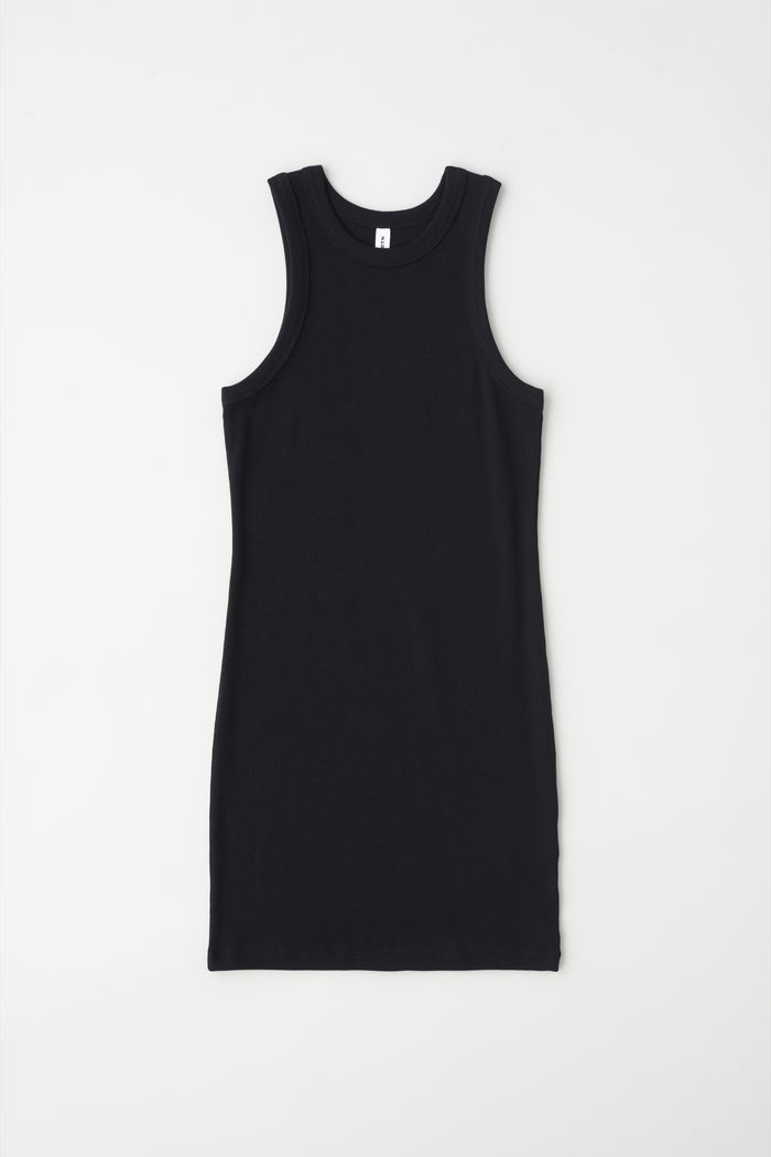 Women's Mini Racer Dress in Black