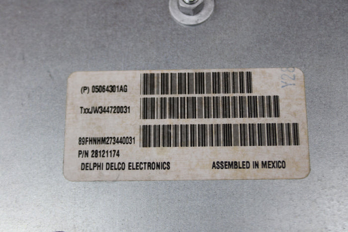 08-10 JEEP DODGE CHRYSLER SATELLITE RECEIVER RADIO MODULE 05064281AG