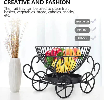 2 Tier Decorative Fruit Basket
