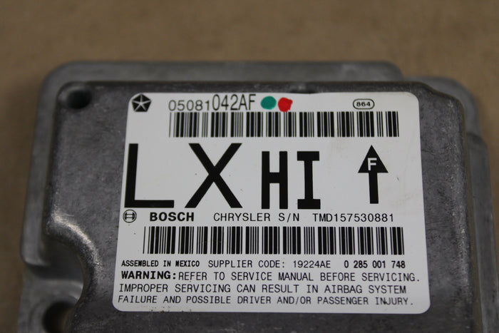 2005-2007 Chrysler 300 Dodge Occupant Restraint Control Module 05081042AF OEM