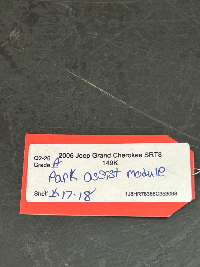 2006 2007 JEEP COMMANDER GRAND CHEROKEE PARK ASSIST MODULE 05026016AC