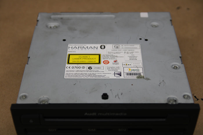 2011-2014 AUDI A8L AUDIO RADIO RECEIVER CD DISC PLAYER MODULE OEM 4H0 035 746 F