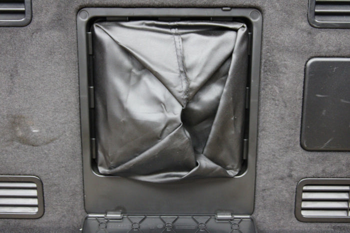 2011-2014 AUDI A8L S8 REAR TRUNK BACK SEAT PARTITION TRIM COVER PANEL OEM
