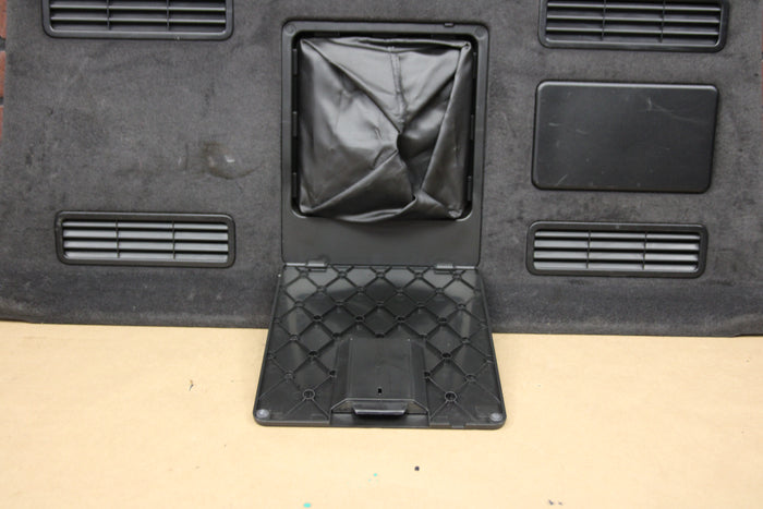 2011-2014 AUDI A8L S8 REAR TRUNK BACK SEAT PARTITION TRIM COVER PANEL OEM