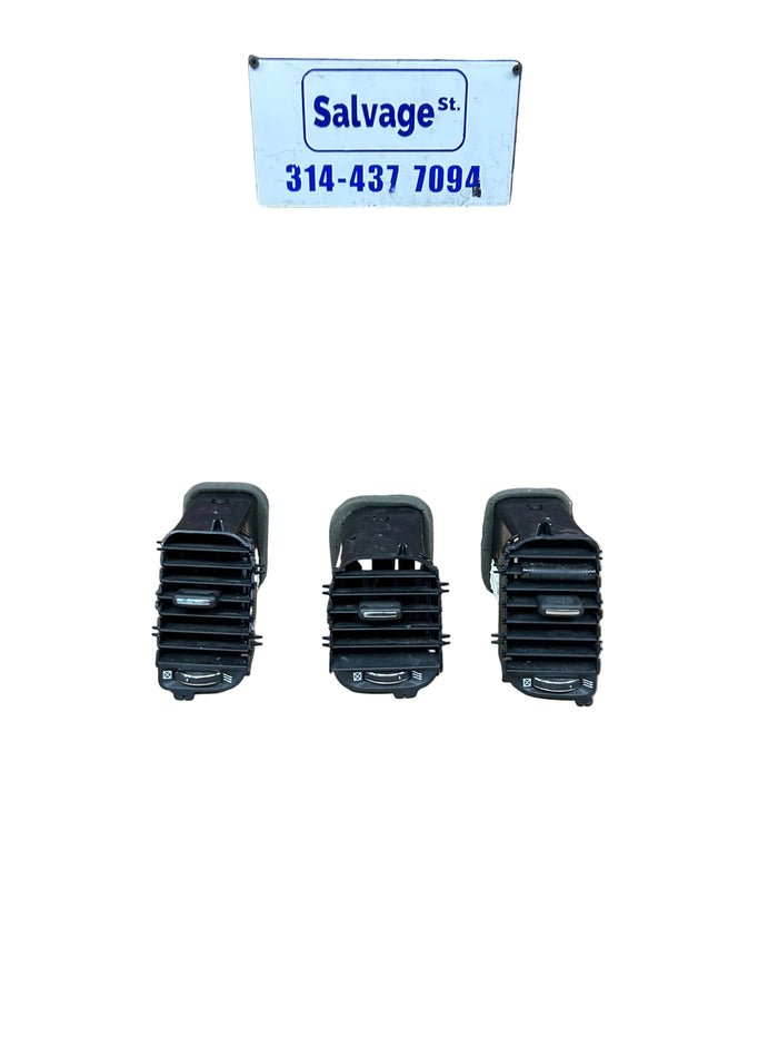 2011-2023 Dodge Charger Scat Pack RH LH & Center Dashboard Air Vent Grille Set