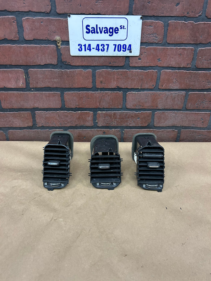 2011-2023 Dodge Charger Scat Pack RH LH & Center Dashboard Air Vent Grille Set