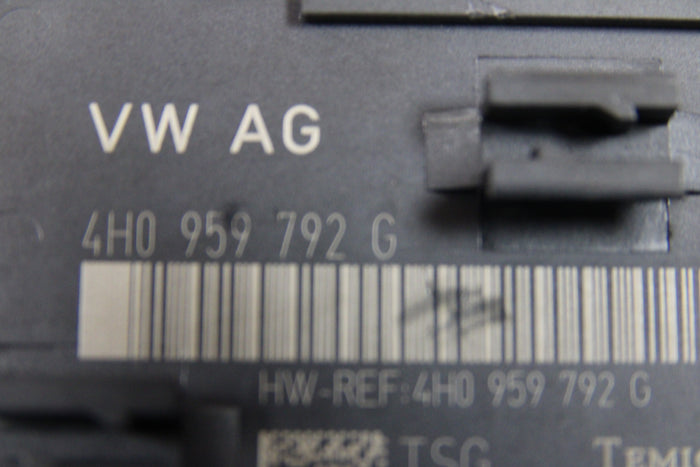 2012-2018 Audi A8 Quattro Front Rear Left Right Door Control Module Set OEM