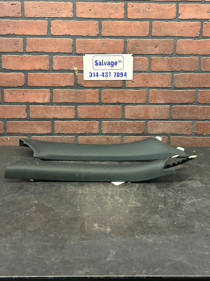 2015-2023 DODGE CHALLENGER FRONT RIGHT LEFT SIDE A PILLAR TRIM COVER SET PAIR