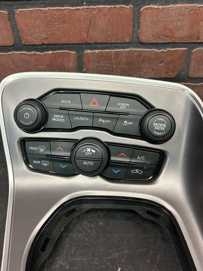 2019-2023 Dodge Challenger OEM A/C Heater Climate Control w/ Bezel 68415454AB