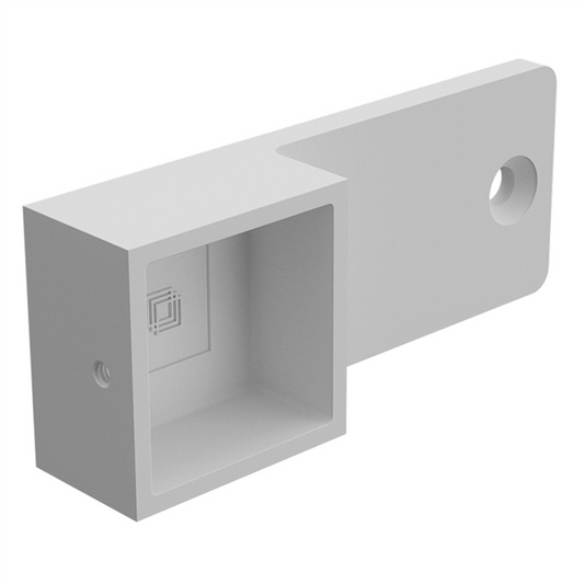 35 Series - EXTENDED WALL BRACKET - WHITE - Image 1