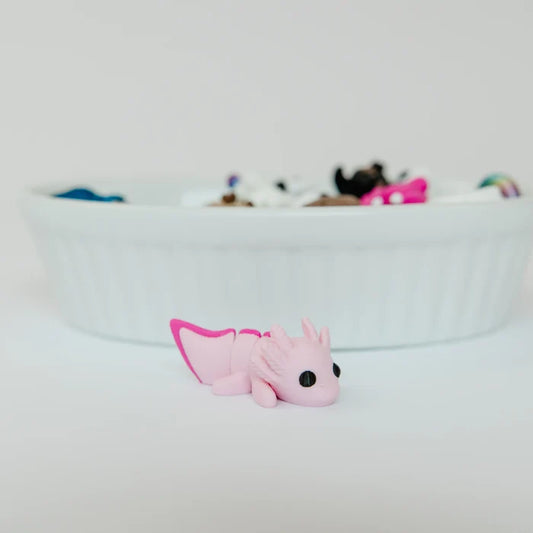 3D Printed Micro Critters - Axolotl
